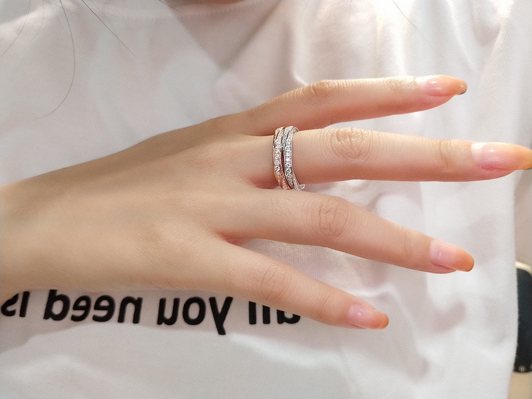 [Renovia Jewelry]SPIRAL DIAMOND RING