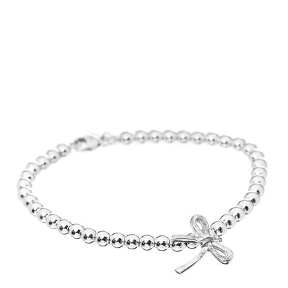 [Renovia Jewelry]STERLING SILVER BOW BEAD BRACELET