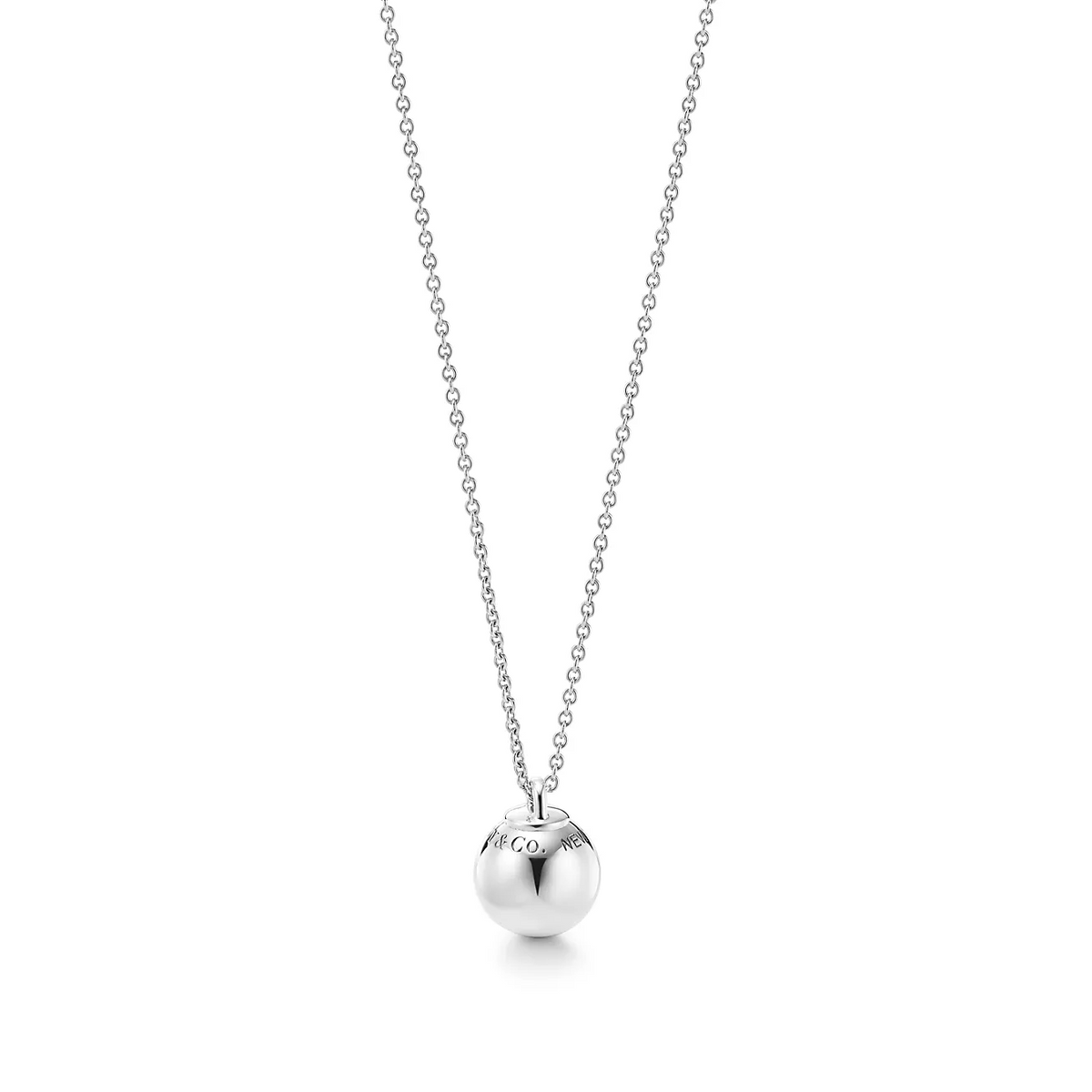 [Renovia Jewelry]BALL PENDANT 12.75MM NECKLACE