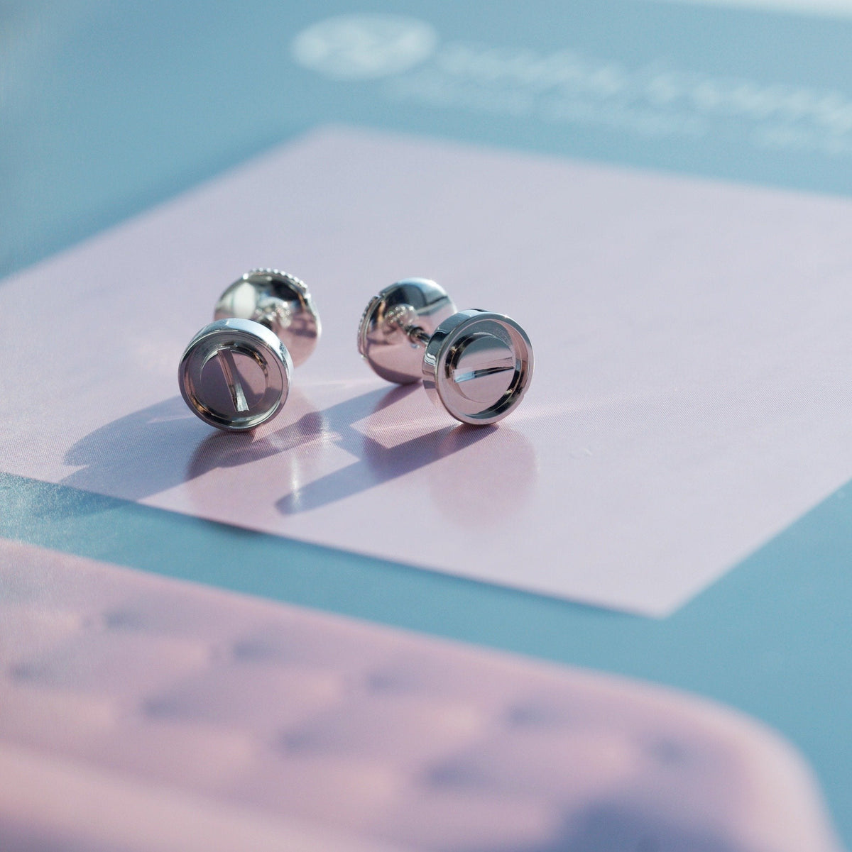 [Renovia Jewelry]LOVE EARRINGS SILVER 10MM