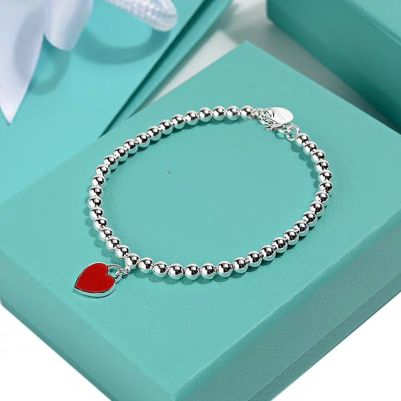 [Renovia Jewelry]MINI HEART BRACELET SILVER
