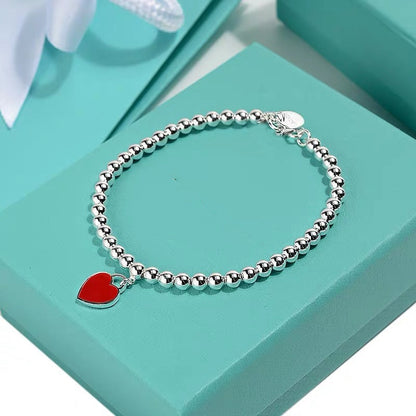 [Renovia Jewelry]MINI HEART BRACELET SILVER