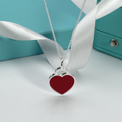 [Renovia Jewelry]HEART PEDANT SILVER NECKLACE