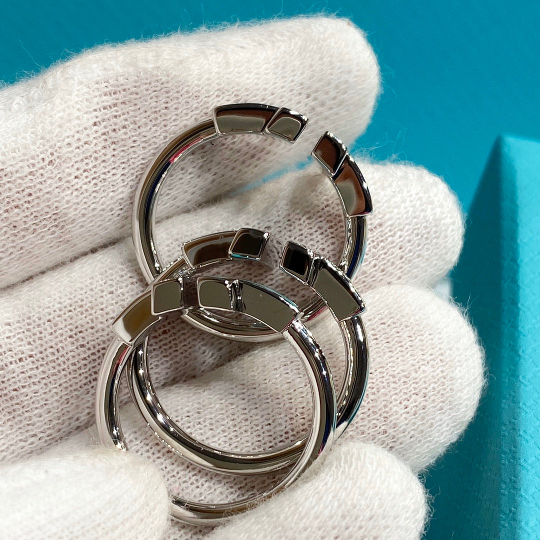 [Renovia Jewelry] WIRE TURQUOISE DIAMOND RING SILVER