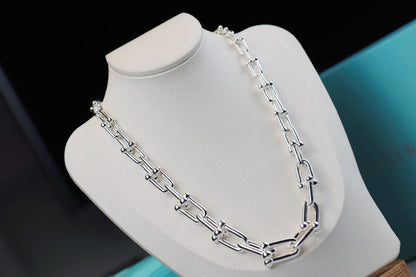 [Renovia Jewelry]HARDWEAR LINK SILVER NECKLACE