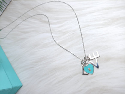 [Renovia Jewelry]LOVE TEXT PEDANT NECKLACE