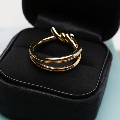 [Renovia Jewelry]KNOT RING GOLD