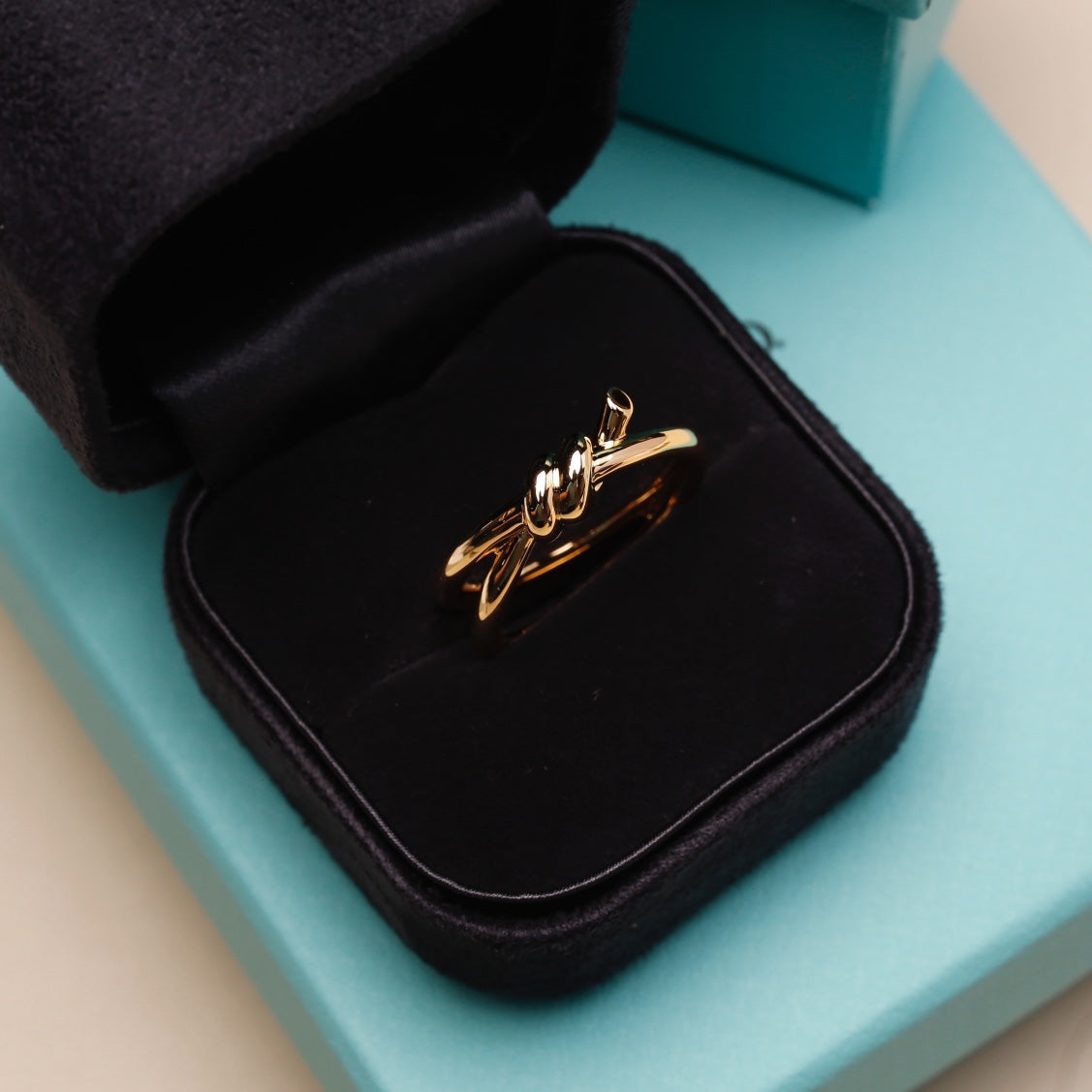 [Renovia Jewelry]KNOT RING PINK GOLD