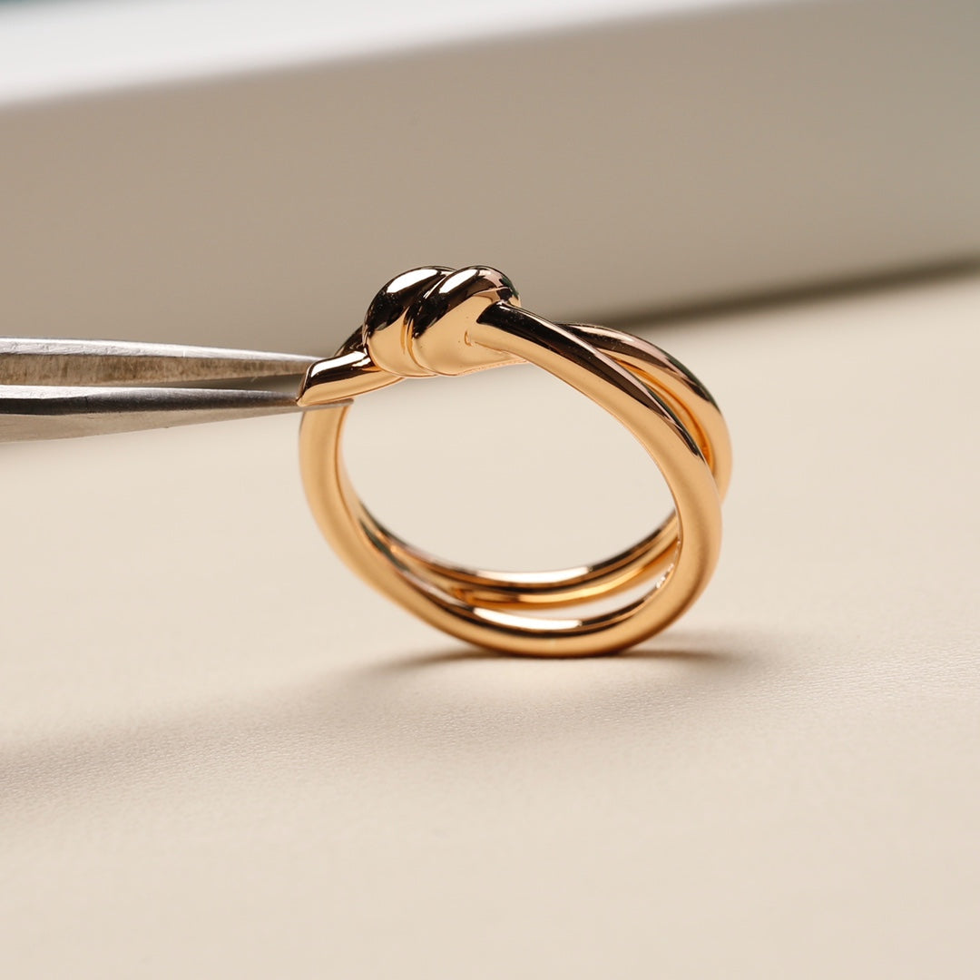 [Renovia Jewelry]KNOT RING PINK GOLD