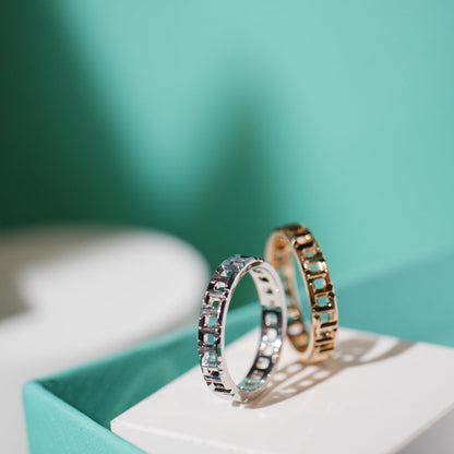 [Renovia Jewelry]T TRUE 3.5MM PINK GOLD RING