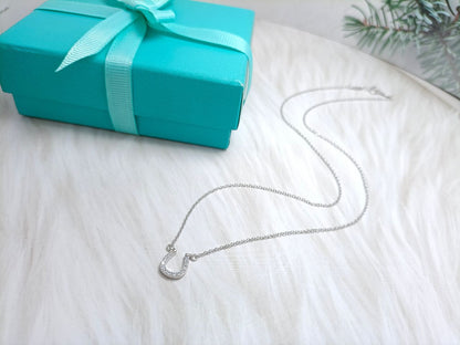[Renovia Jewelry]U DIAMONDS PEDANT NECKLACE