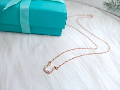 [Renovia Jewelry]U DIAMONDS PEDANT NECKLACE