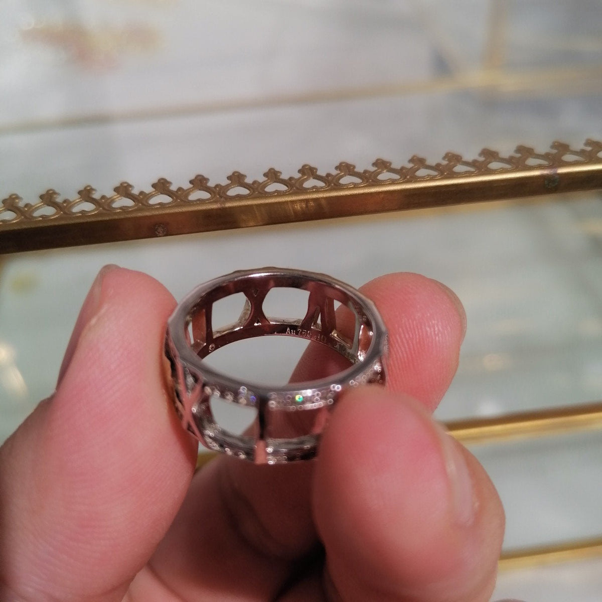 [Renovia Jewelry]ATLAS LARGE OPEN DIAMOND RING
