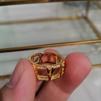 [Renovia Jewelry]ATLAS LARGE OPEN DIAMOND RING