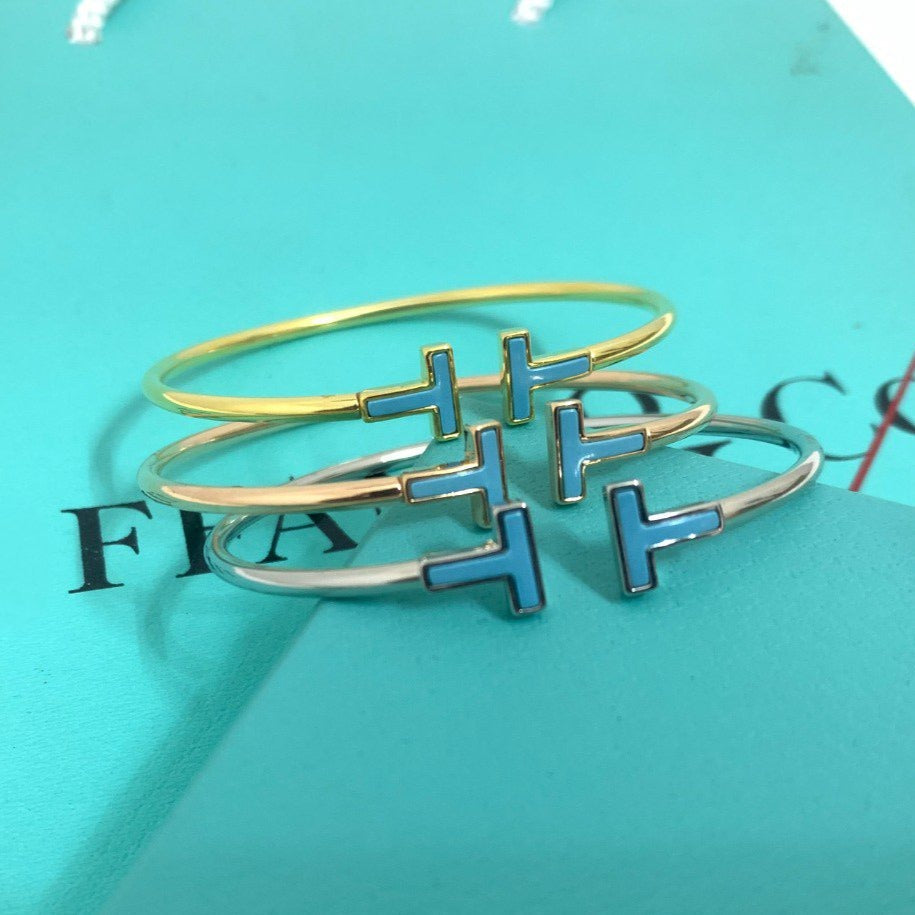 [Renovia Jewelry]T BRACELET 1.8MM TURQUOISE