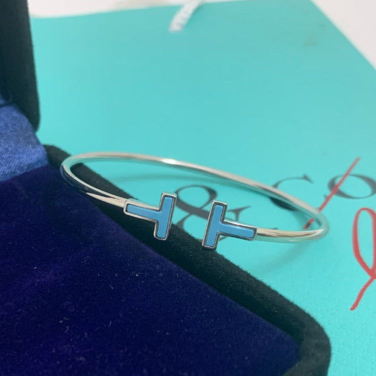 [Renovia Jewelry]T BRACELET 1.8MM TURQUOISE