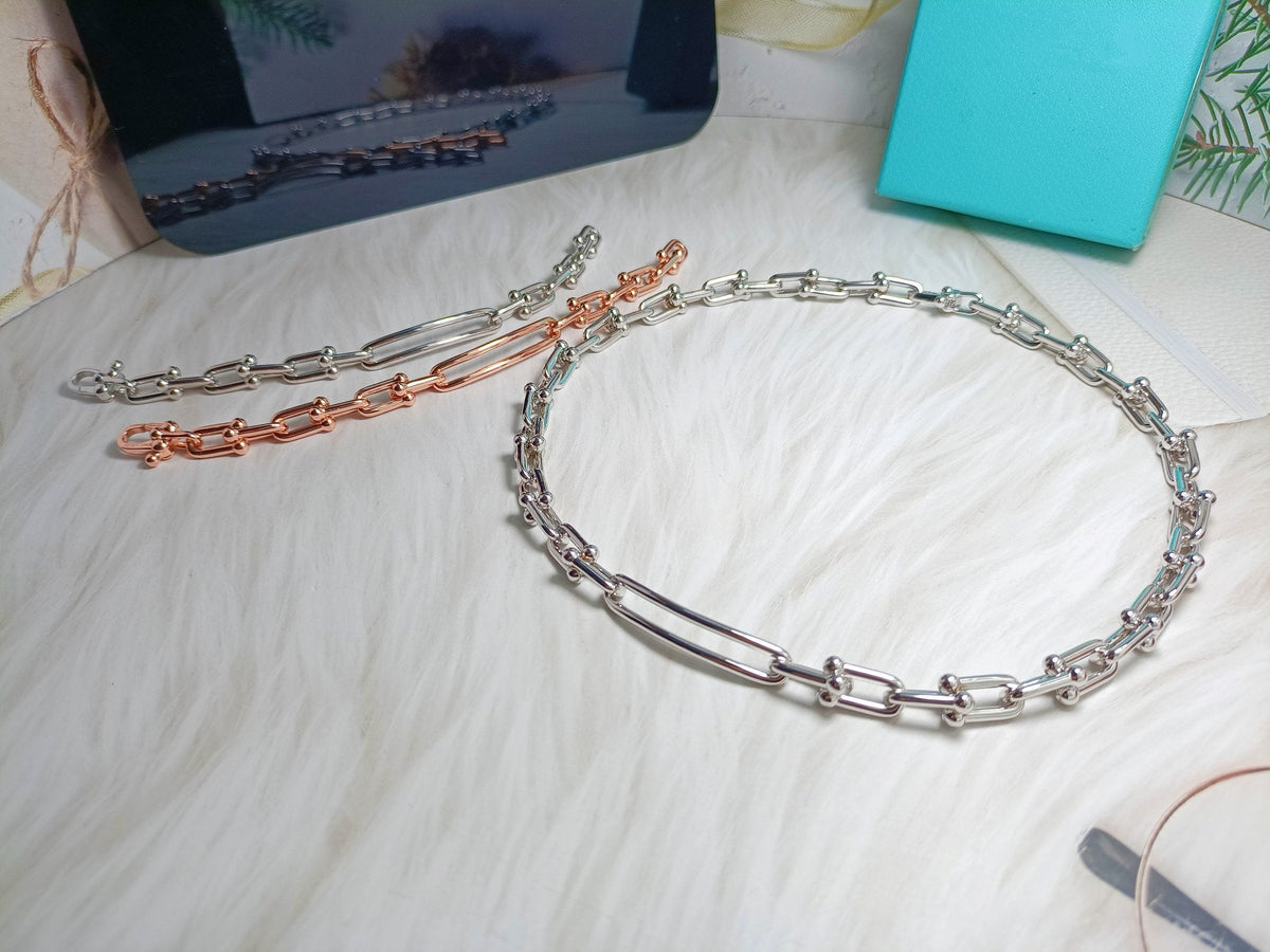 [Renovia Jewelry]HARDWEAR LONG CHAIN BRACELET