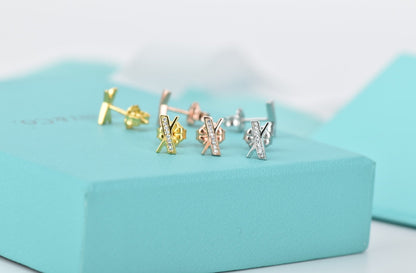 [Renovia Jewelry]ATLAS DIAMOND STUD EARRINGS