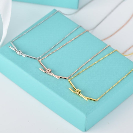 [Renovia Jewelry]KNOT NECKLACE
