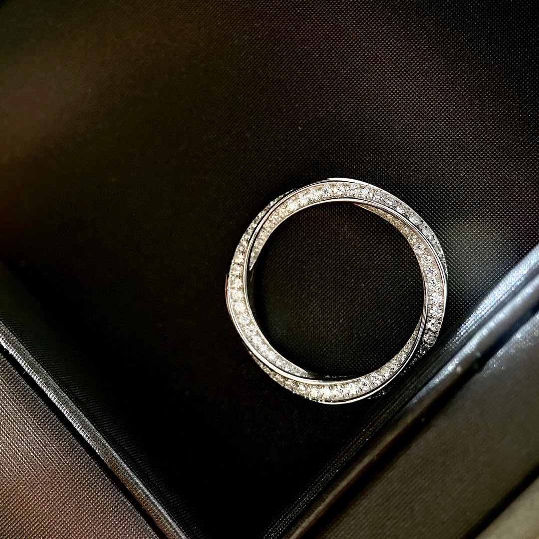 [Renovia Jewelry]SPIRAL DIAMOND RING