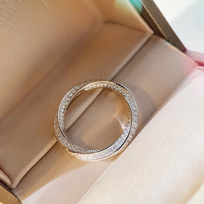 [Renovia Jewelry]SPIRAL DIAMOND RING