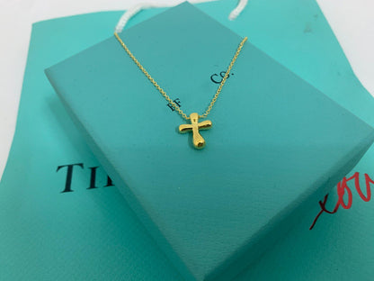 [Renovia Jewelry]CROSS PENDANT MINI BARE CROSS NECKLACE