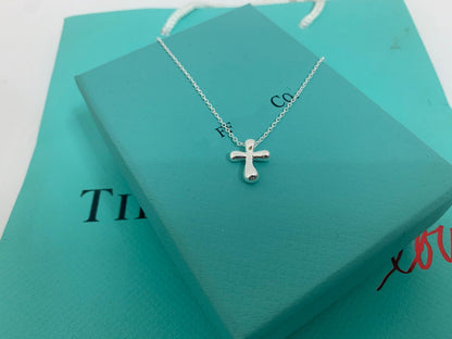 [Renovia Jewelry]CROSS PENDANT MINI BARE CROSS NECKLACE