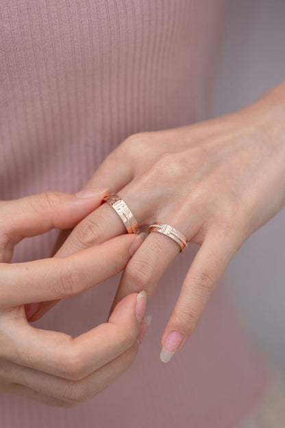 [Renovia Jewelry]T PINK GOLD RING