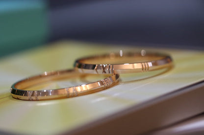 [Renovia Jewelry]ATLAS X PINK GOLD BRACELET