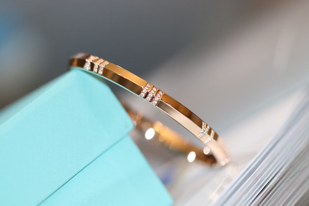 [Renovia Jewelry]ATLAS X PINK GOLD BRACELET