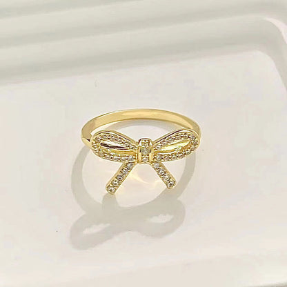 [Renovia Jewelry]TWIST BOW RING