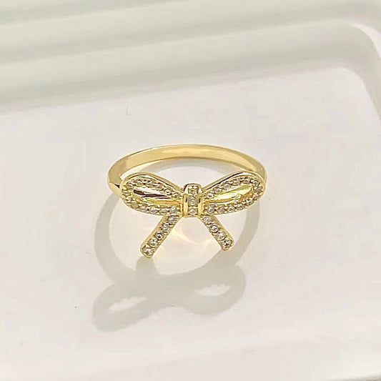 [Renovia Jewelry]TWIST BOW RING