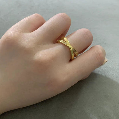 [Renovia Jewelry]ATLAS X DIAMOND RING