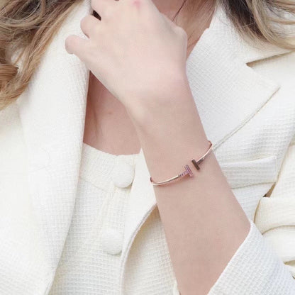 [Renovia Jewelry]T PINK GOLD PINK DIAMOND BRACELET