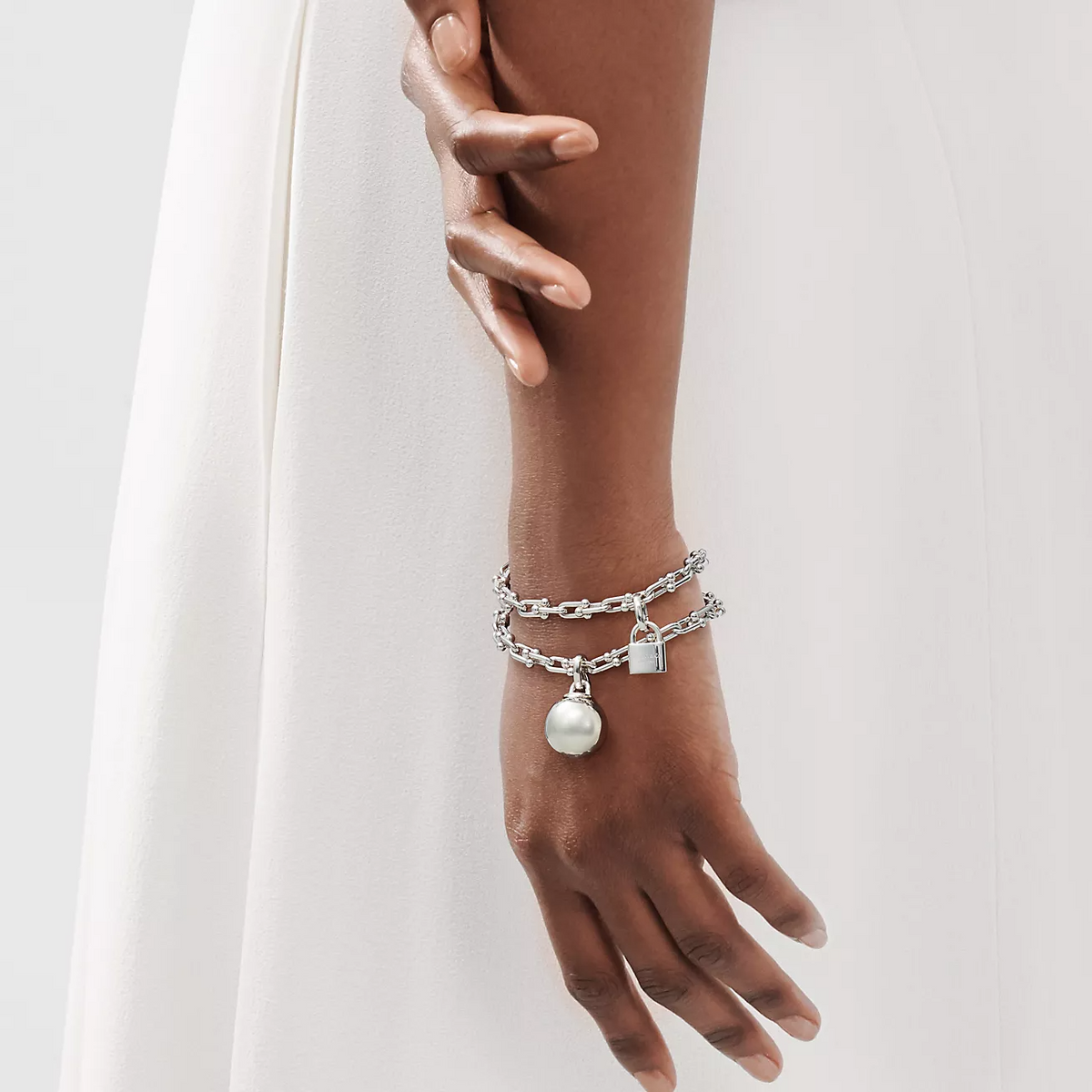 [Renovia Jewelry]HARDWEAR SMALL WRAP SILVER BRACELET