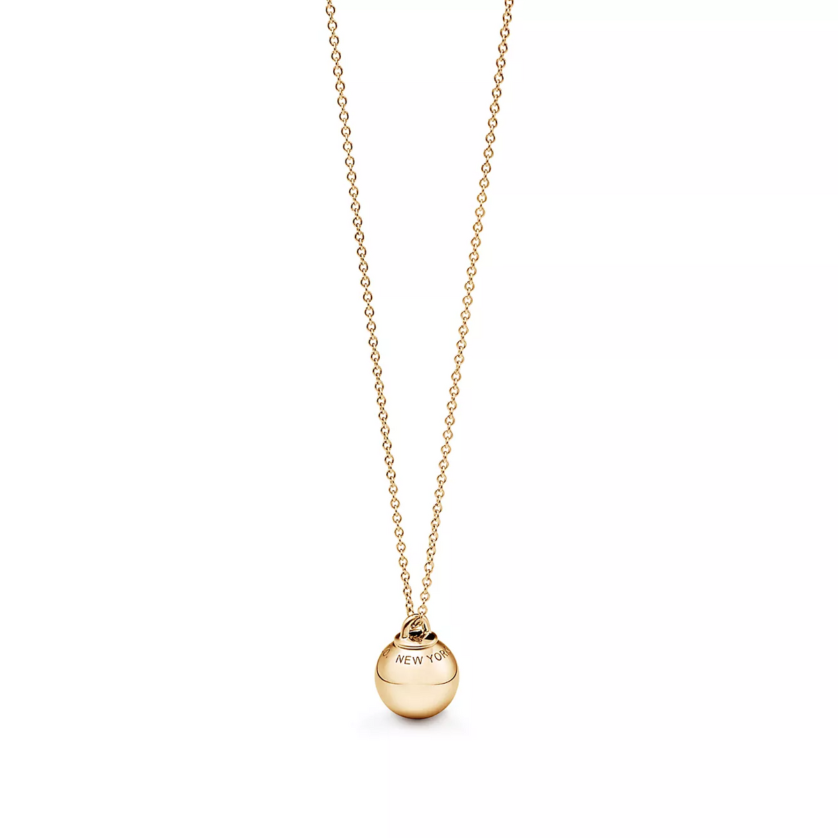 [Renovia Jewelry]BALL PENDANT 12.75MM NECKLACE