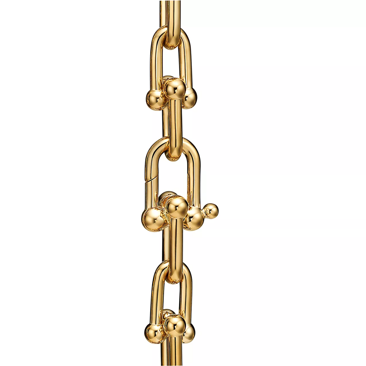 [Renovia Jewelry]HARDWEAR MEDIUM LINK 20 MOTIF GOLD BRACELET