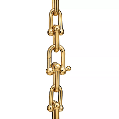 [Renovia Jewelry]HARDWEAR MEDIUM LINK 20 MOTIF GOLD BRACELET