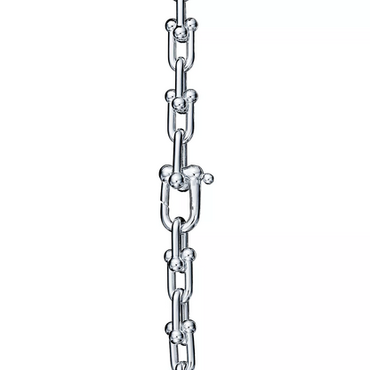 [Renovia Jewelry]HARDWEAR SMALL LINK 26 MOTIF SILVER BRACELET