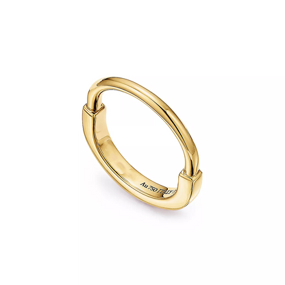 [Renovia Jewelry]LOCK RING GOLD