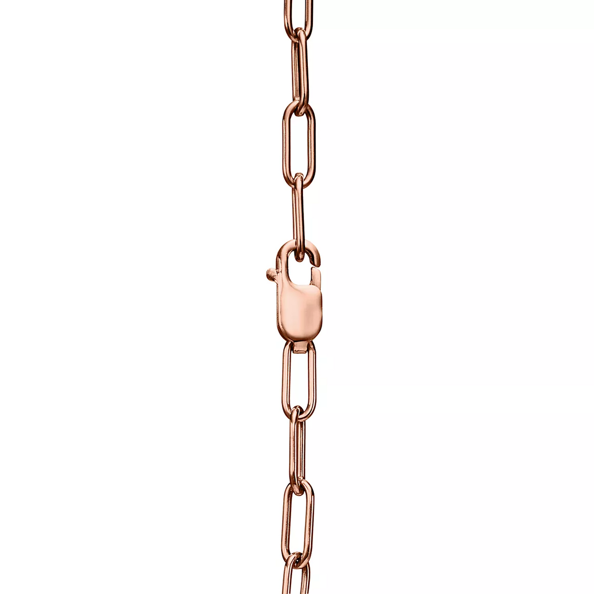 [Renovia Jewelry]LOCK SMALL PENDANT PINK DIAMOND PINK GOLD NECKLACE