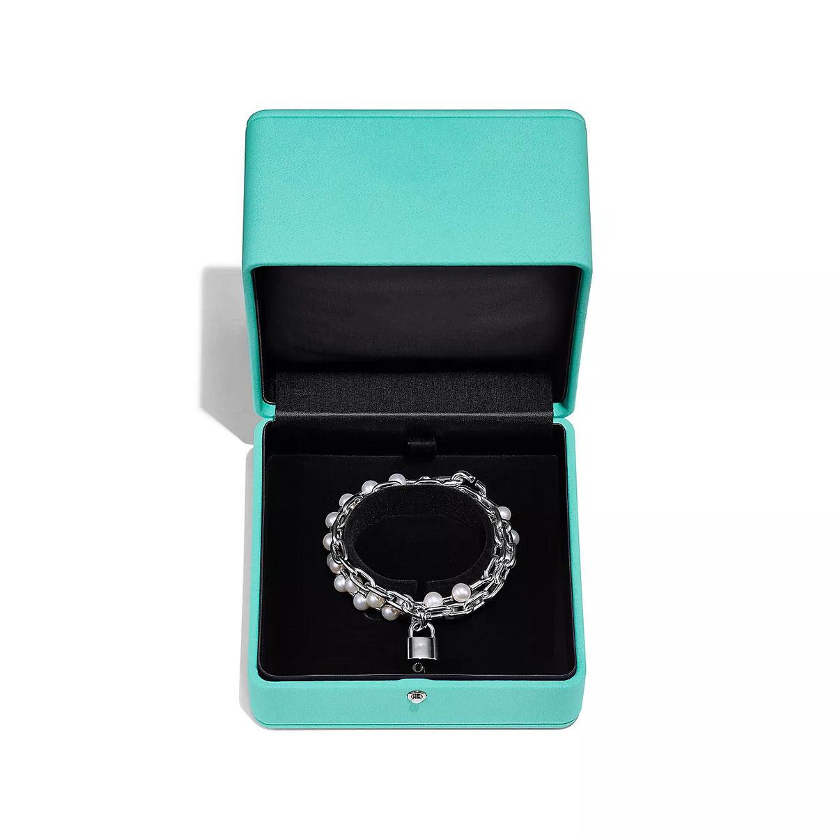 [Renovia Jewelry]PEARL LOCK SILVER BRACELET