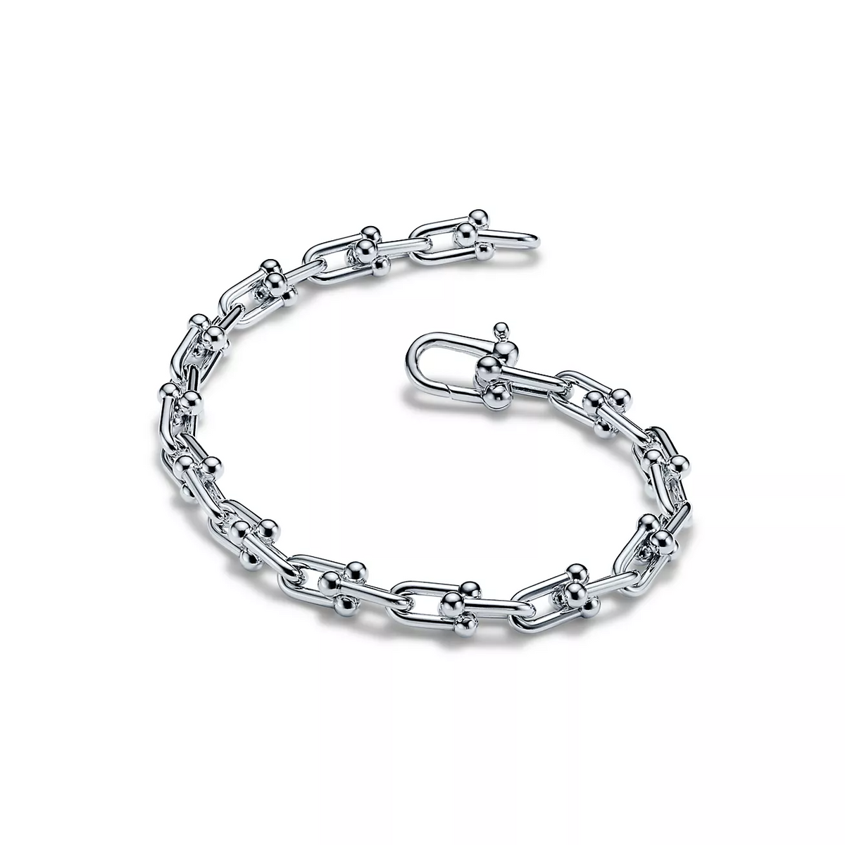 [Renovia Jewelry]HARDWEAR SMALL LINK 26 MOTIF SILVER BRACELET