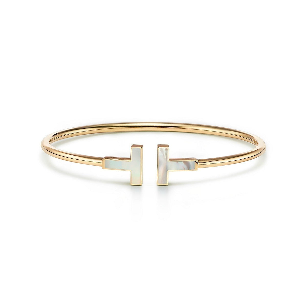 [Renovia Jewelry]T BRACELET 1.8MM MOP PINK GOLD