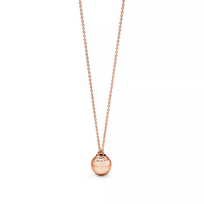 [Renovia Jewelry]BALL PENDANT 12.75MM NECKLACE