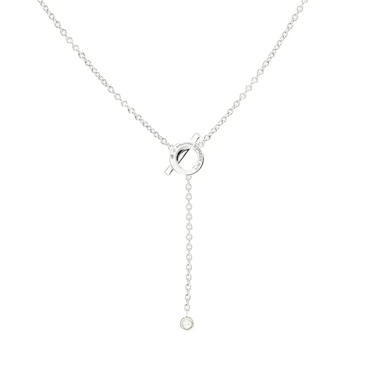 [Renovia Jewelry]FINESSE SILVER DIAMOND NECKLACE