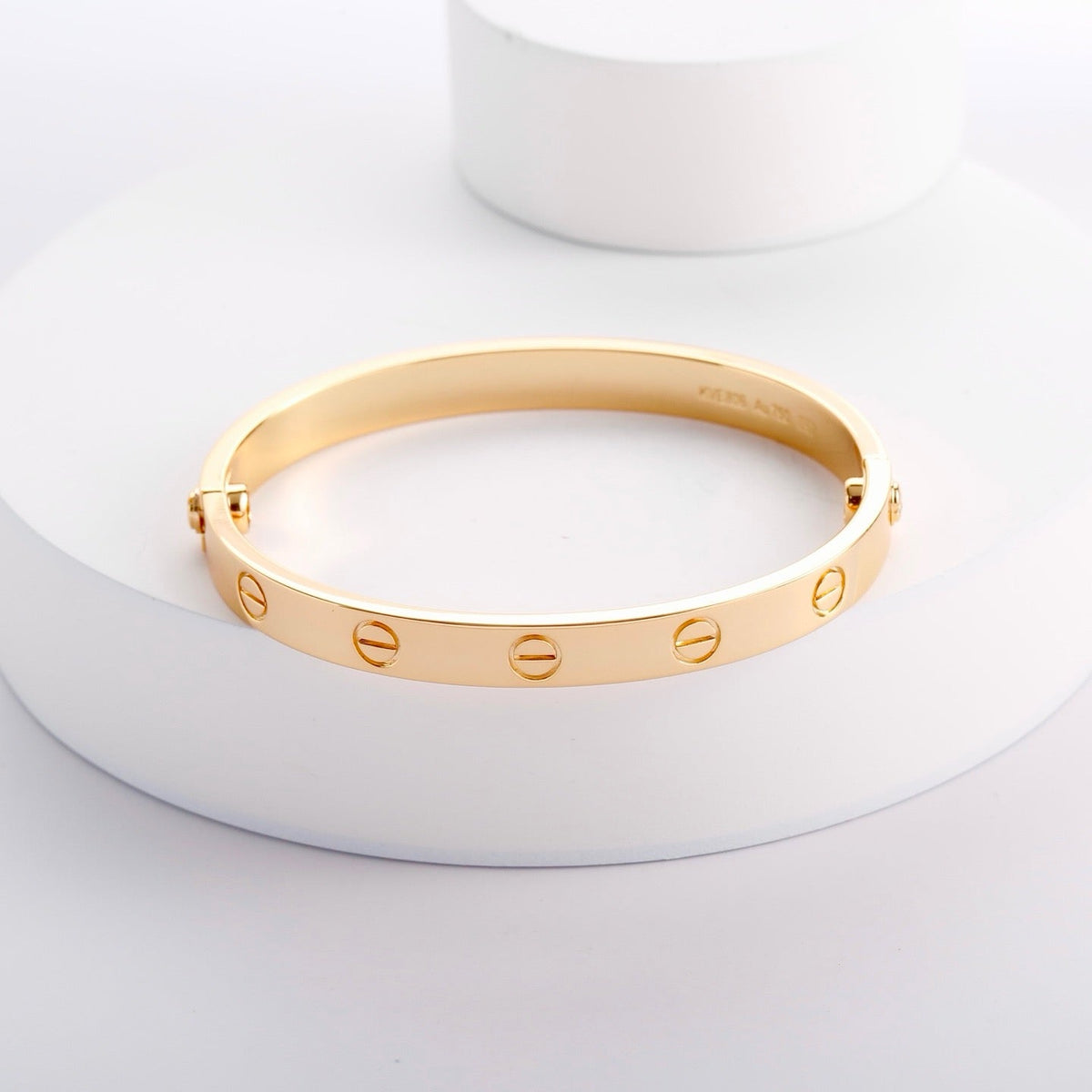 [Renovia Jewelry]LOVE BRACELET 6.1MM NO DIAMONDS