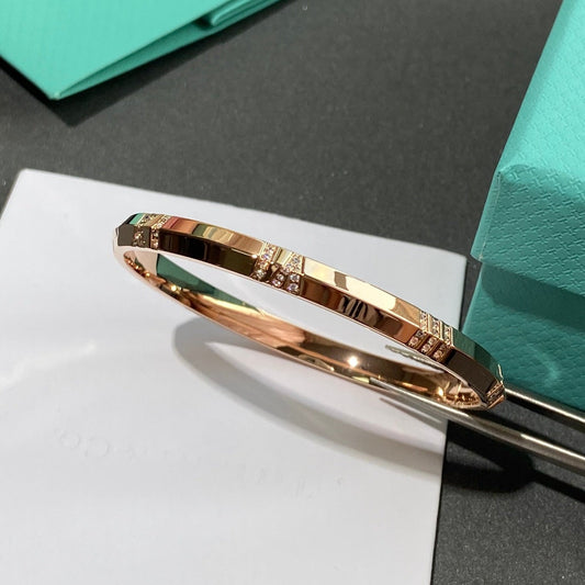 [Renovia Jewelry]ATLAS X PINK GOLD BRACELET