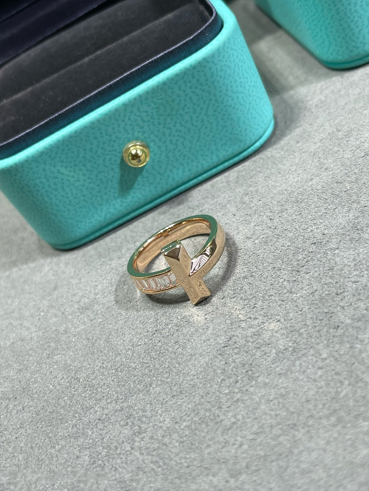 [Renovia Jewelry]T1 WIDE 4.5MM DIAMOND RING