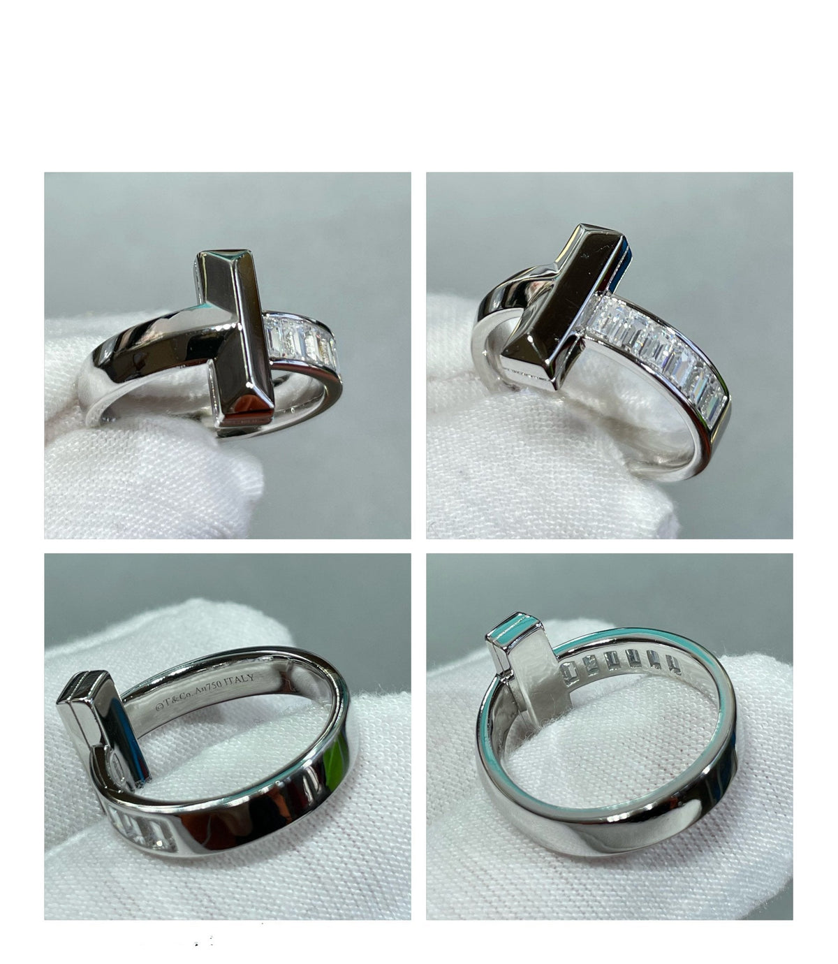 [Renovia Jewelry]T1 WIDE 4.5MM DIAMOND RING